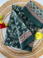 Lakhani ajarakh cotton surat ka saree
